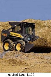 Мини-погрузчики с бортовым поворотом New Holland L175