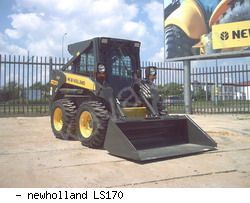 Мини-погрузчики с бортовым поворотом New Holland LS170
