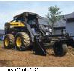 Мини-погрузчики с бортовым поворотом New Holland LS175