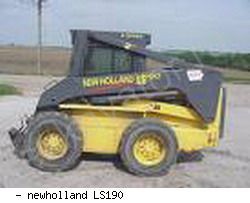 Мини-погрузчики с бортовым поворотом New Holland LS190