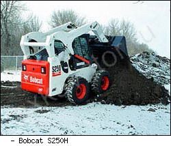 Мини-погрузчики с бортовым поворотом Bobcat S250H