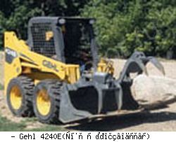 Мини-погрузчики с бортовым поворотом Gehl 4240E