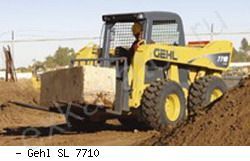 Мини-погрузчики с бортовым поворотом Gehl SL 7710