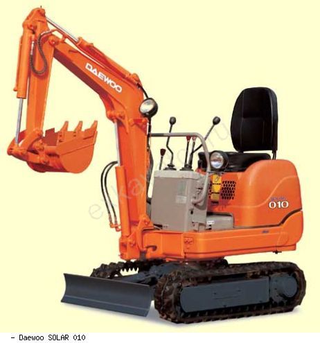 Мини-экскаваторы гусеничные Daewoo SOLAR 010