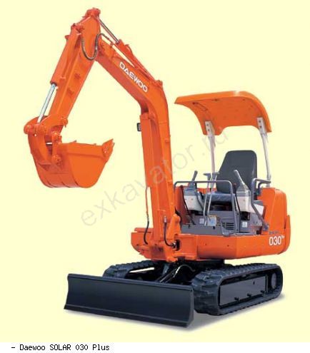 Мини-экскаваторы гусеничные Daewoo SOLAR 030 Plus