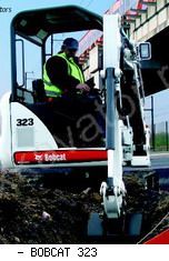 Мини-экскаваторы гусеничные Bobcat 323