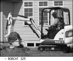 Мини-экскаваторы гусеничные Bobcat 325
