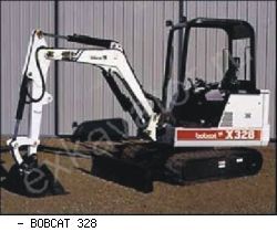 Мини-экскаваторы гусеничные Bobcat 328