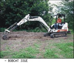Мини-экскаваторы гусеничные Bobcat 331E