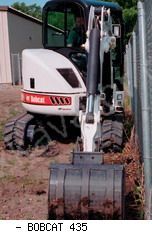 Мини-экскаваторы гусеничные Bobcat 435