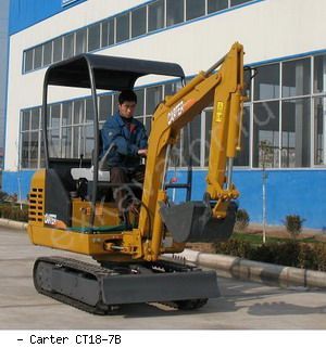 Мини-экскаваторы гусеничные Carter CT18-7B