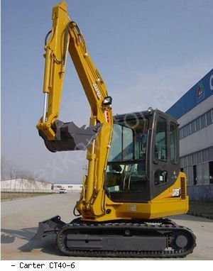 Мини-экскаваторы гусеничные Carter CT40-6