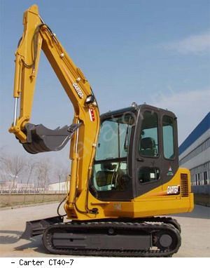 Мини-экскаваторы гусеничные Carter CT40-7