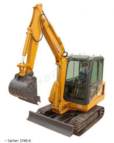 Мини-экскаваторы гусеничные Carter CT45-6