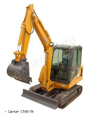 Мини-экскаваторы гусеничные Carter CT45-7A