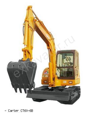 Мини-экскаваторы гусеничные Carter CT60-6B