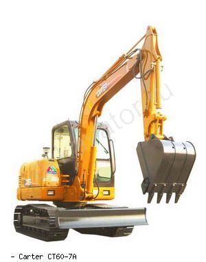 Мини-экскаваторы гусеничные Carter CT60-7A