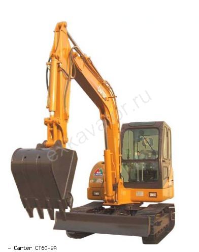 Мини-экскаваторы гусеничные Carter CT60-9A