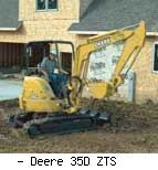 Мини-экскаваторы гусеничные John Deere 35D ZTS