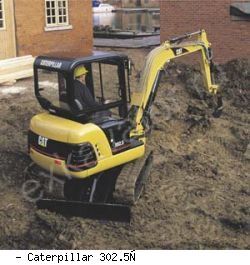 Мини-экскаваторы гусеничные Caterpillar 302.5С