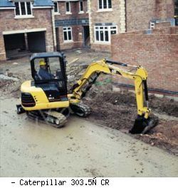 Мини-экскаваторы гусеничные Caterpillar 303.5С CR