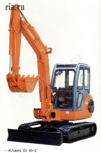 Мини-экскаваторы гусеничные Hitachi EX40-2