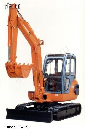 Мини-экскаваторы гусеничные Hitachi EX45-2