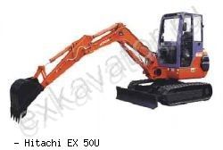 Мини-экскаваторы гусеничные Hitachi EX50U