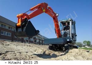 Мини-экскаваторы гусеничные Hitachi ZAXIS 25