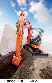 Мини-экскаваторы гусеничные Hitachi ZAXIS 30U-2