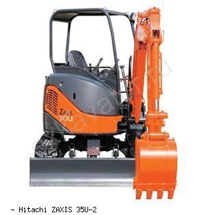 Мини-экскаваторы гусеничные Hitachi ZAXIS 35U-2