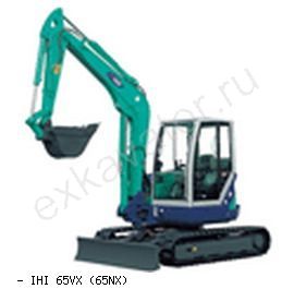 Мини-экскаваторы гусеничные IHI 65VX (65NX)