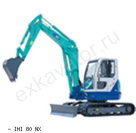 Мини-экскаваторы гусеничные IHI 80NX