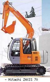 Мини-экскаваторы гусеничные Hitachi ZAXIS 70