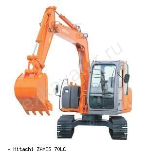 Мини-экскаваторы гусеничные Hitachi ZAXIS 70LC