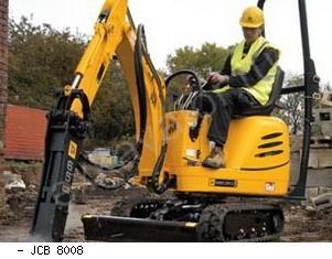Мини-экскаваторы гусеничные JCB 8008