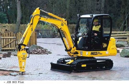 Мини-экскаваторы гусеничные JCB 803 Plus