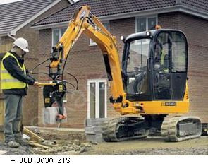 Мини-экскаваторы гусеничные JCB 8030 ZTS