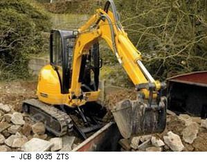Мини-экскаваторы гусеничные JCB 8035 ZTS
