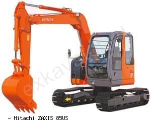 Мини-экскаваторы гусеничные Hitachi ZAXIS 85US