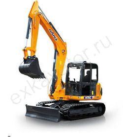 Мини-экскаваторы гусеничные Hanix H75C City Boom