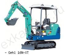 Мини-экскаваторы гусеничные Gehl 16N-XT