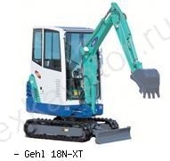 Мини-экскаваторы гусеничные Gehl 18N-XT