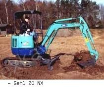 Мини-экскаваторы гусеничные Gehl 20 NX