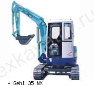 Мини-экскаваторы гусеничные Gehl 35 NX