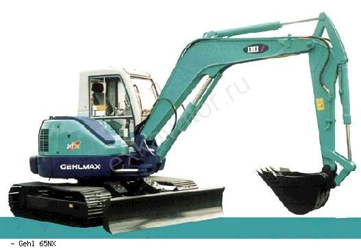 Мини-экскаваторы гусеничные Gehl 65NX