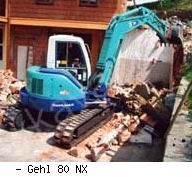 Мини-экскаваторы гусеничные Gehl 80 NX