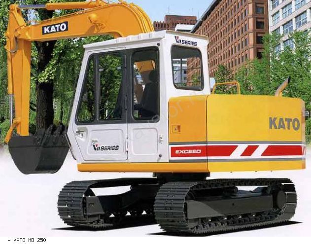 Мини-экскаваторы гусеничные Kato HD250