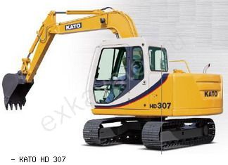 Мини-экскаваторы гусеничные Kato HD307