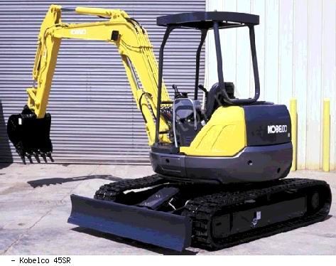 Мини-экскаваторы гусеничные Kobelco 45SR